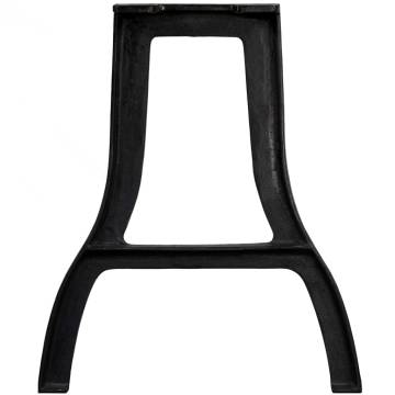 Dining Table Legs 2 pcs A-Frame Cast Iron