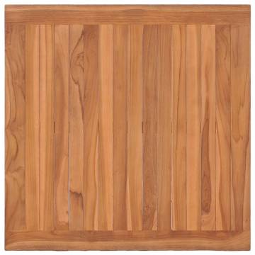 Batavia Table 85x85x75 cm Solid Teak Wood