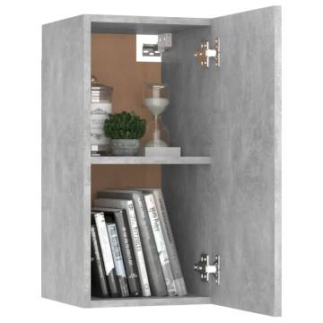 7 Piece TV Cabinet Set Concrete Grey Engineered Wood