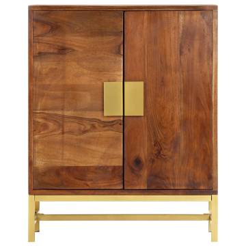 Sideboard 60x35x75 cm Solid Acacia Wood