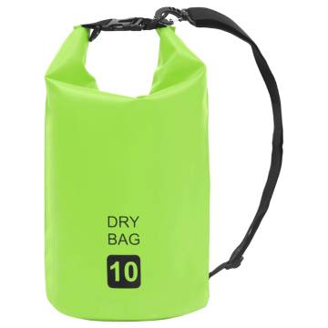 Dry Bag Green 10 L PVC