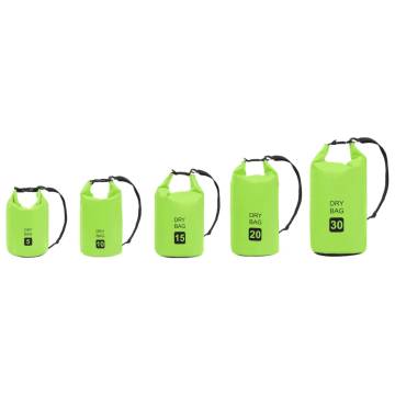 Dry Bag Green 20 L PVC