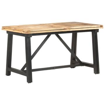 Extendable Dining Table 280x80x75 cm Solid Mango Wood