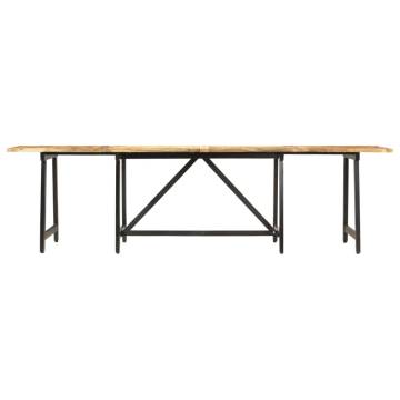 Extendable Dining Table 280x80x75 cm Solid Mango Wood