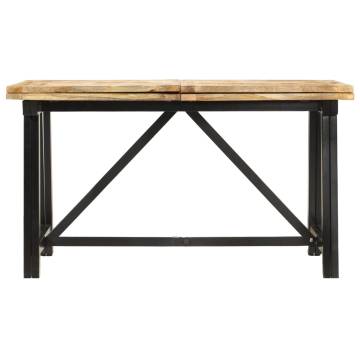 Extendable Dining Table 280x80x75 cm Solid Mango Wood