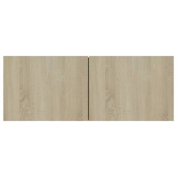 TV Cabinets 4 pcs Sonoma Oak 80x30x30 cm Engineered Wood