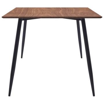 Dining Table Brown 180x90x75 cm MDF