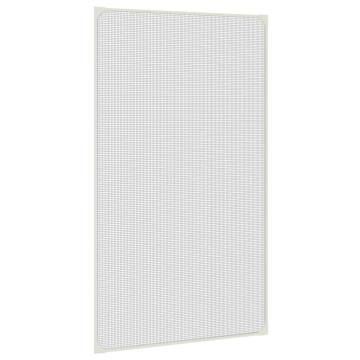 Magnetic Insect Screen for Windows White 80x140 cm