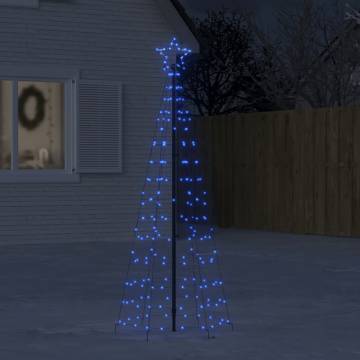 Christmas Tree Light with Spikes 220 LEDs Blue 180 cm