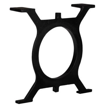 Coffee Table Legs 2 pcs O-Frame Cast Iron