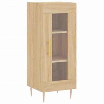 Highboard Sonoma Oak 34.5x34x180 cm Engineered Wood