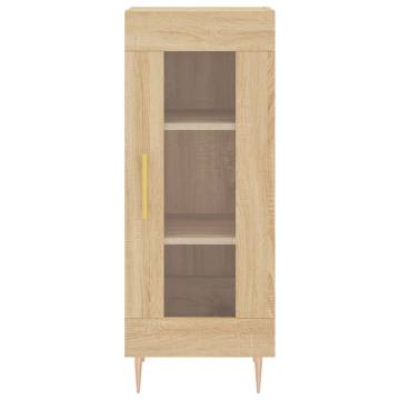 Highboard Sonoma Oak 34.5x34x180 cm Engineered Wood