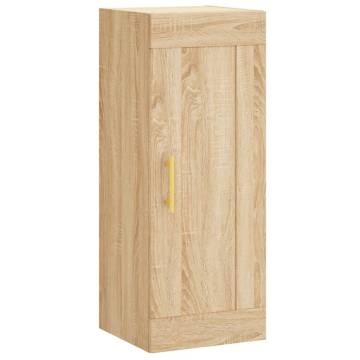 Highboard Sonoma Oak 34.5x34x180 cm Engineered Wood