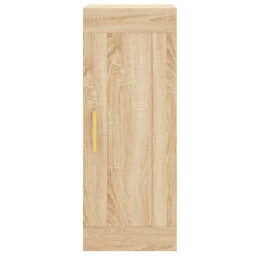 Highboard Sonoma Oak 34.5x34x180 cm Engineered Wood