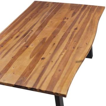 Dining Table Solid Acacia Wood 200x90 cm