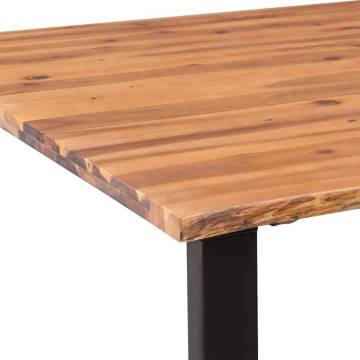 Dining Table Solid Acacia Wood 200x90 cm