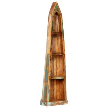 Bookshelf 50x40x180 cm Solid Reclaimed Wood