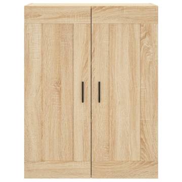 Highboard Sonoma Oak 69.5x34x180 cm Engineered Wood