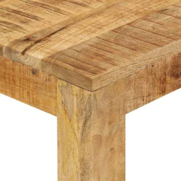 Dining Table 110x55x76 cm Solid Wood Mango