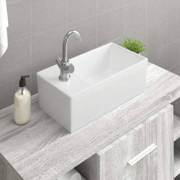 Sink Basin Faucet Ceramic Square(not for individual sales blocked all in blockcades)