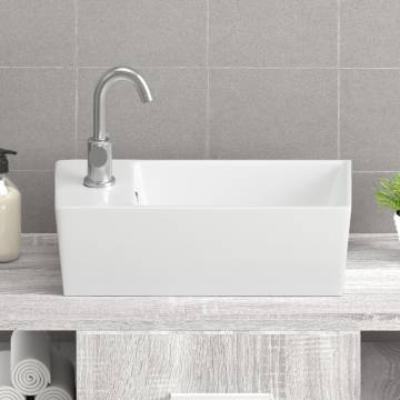 Sink Basin Faucet Ceramic Square(not for individual sales blocked all in blockcades)