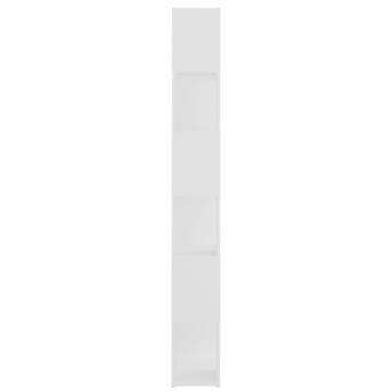 Book Cabinet Room Divider White 60x24x186 cm