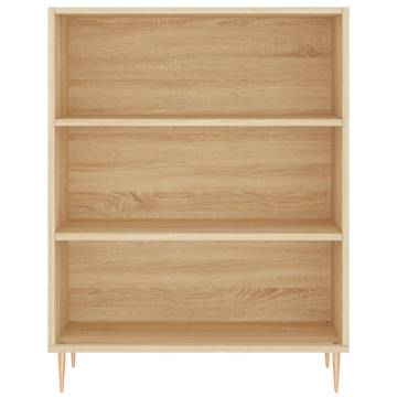 Highboard Sonoma Oak 69.5x34x180 cm Engineered Wood