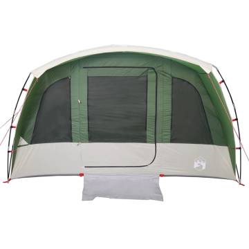 Family Tent Tunnel 8-Person Green Waterproof