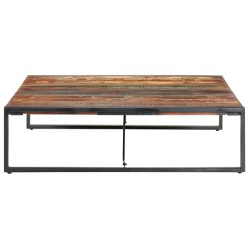 Coffee Table 140x140x40 cm Solid Reclaimed Wood