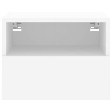 TV Wall Cabinet White 40x30x30 cm Engineered Wood