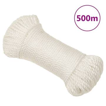 Work Rope White 3 mm 500 m Polypropylene