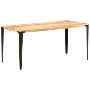 Dining Table 160x80x76 cm Solid Mango Wood