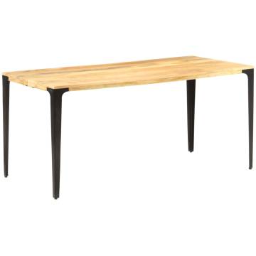 Dining Table 160x80x76 cm Solid Mango Wood