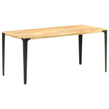 Dining Table 160x80x76 cm Solid Mango Wood