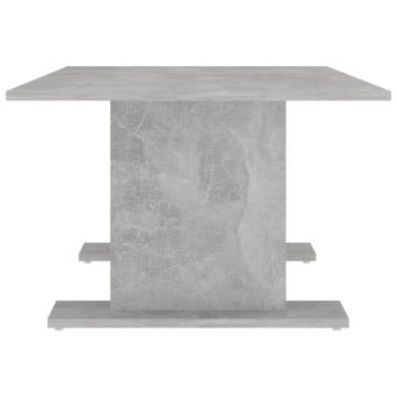 Coffee Table Concrete Grey 103.5x60x40 cm Engineered Wood