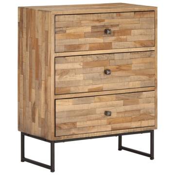 Sideboard Reclaimed Teak Wood 60x30x75 cm