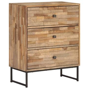 Sideboard Reclaimed Teak Wood 60x30x75 cm