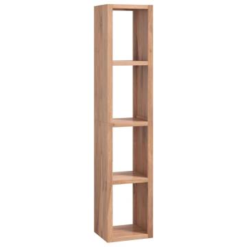 Book Cabinet 35x30x168 cm Solid Wood Teak