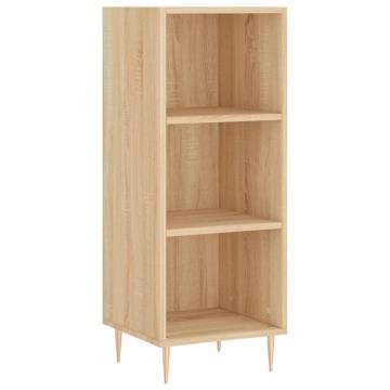 Highboard Sonoma Oak 34.5x34x180 cm Engineered Wood