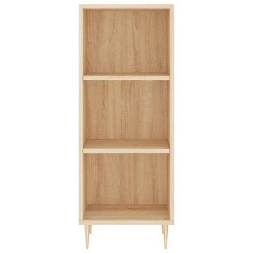 Highboard Sonoma Oak 34.5x34x180 cm Engineered Wood