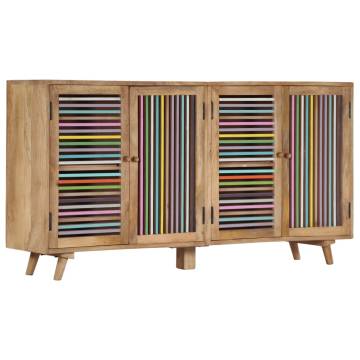 Sideboard 150x30x75 cm Solid Mango Wood