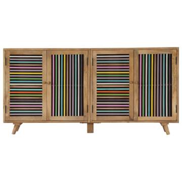 Sideboard 150x30x75 cm Solid Mango Wood