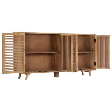 Sideboard 150x30x75 cm Solid Mango Wood