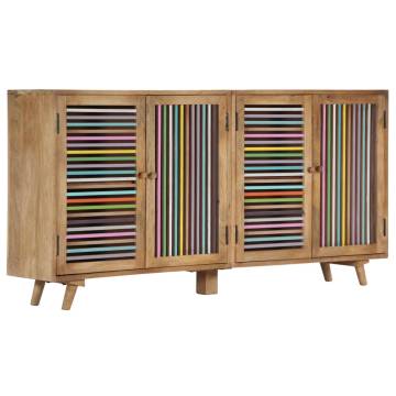 Sideboard 150x30x75 cm Solid Mango Wood