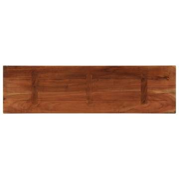 Table Top 110x40x2.5 cm Rectangular Solid Wood Reclaimed