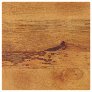 Table Top 60x60x3.8 cm Square Solid Wood Mango