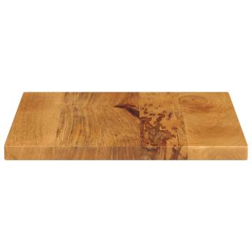 Table Top 60x60x3.8 cm Square Solid Wood Mango