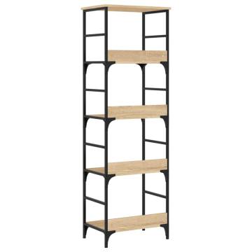 Bookshelf Sonoma Oak 50x33x153 cm Engineered Wood