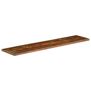 Table Top 140x30x2.5 cm Rectangular Solid Wood Reclaimed