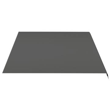 Replacement Fabric for Awning Anthracite 5x3.5 m